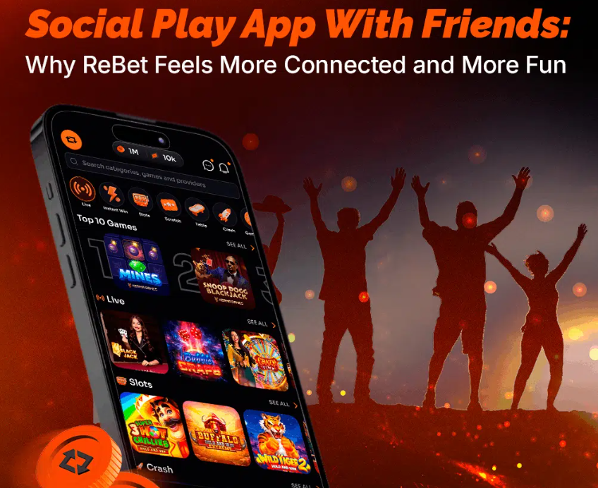 Rebet Casino App Banner