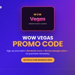WOW Vegas Promo Code: 1.5 Million WOW Coins + 30 Free SC
